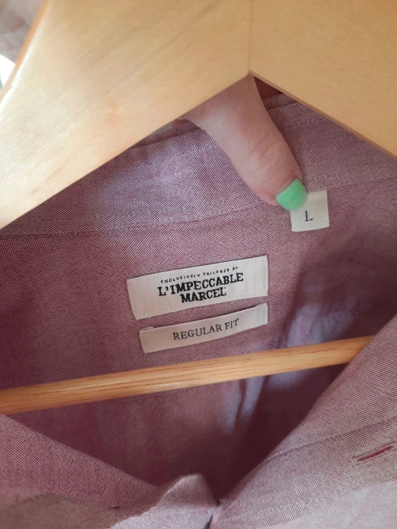 Chemise l'impeccable marcel taille L – photo 3